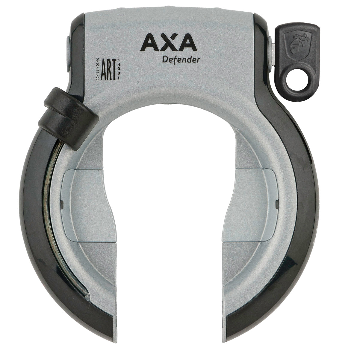 Ringslot Axa Defender - zilver/zwart