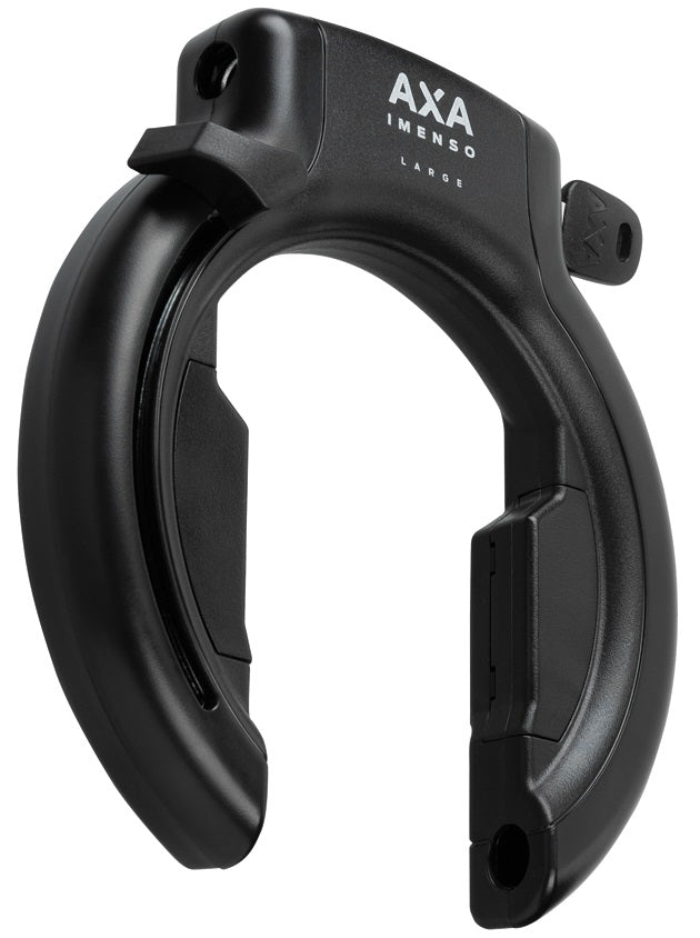 Ringslot Axa Imenso Large Retractable - zwart