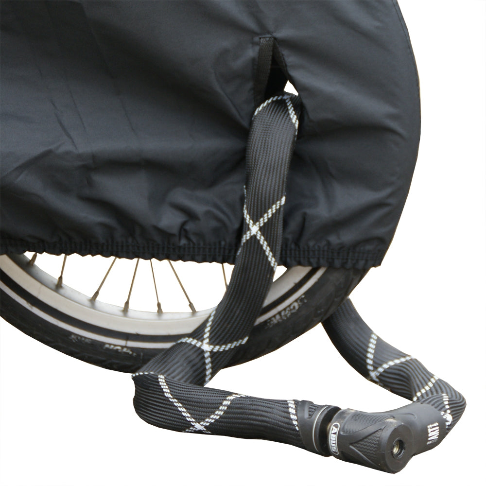 Bakfietshoes DS Covers Cargo 2WT met regentent/-huif