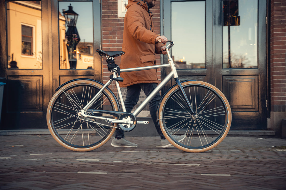 Kettingslot Axa Absolute 5-150 met polyester hoes - zwart