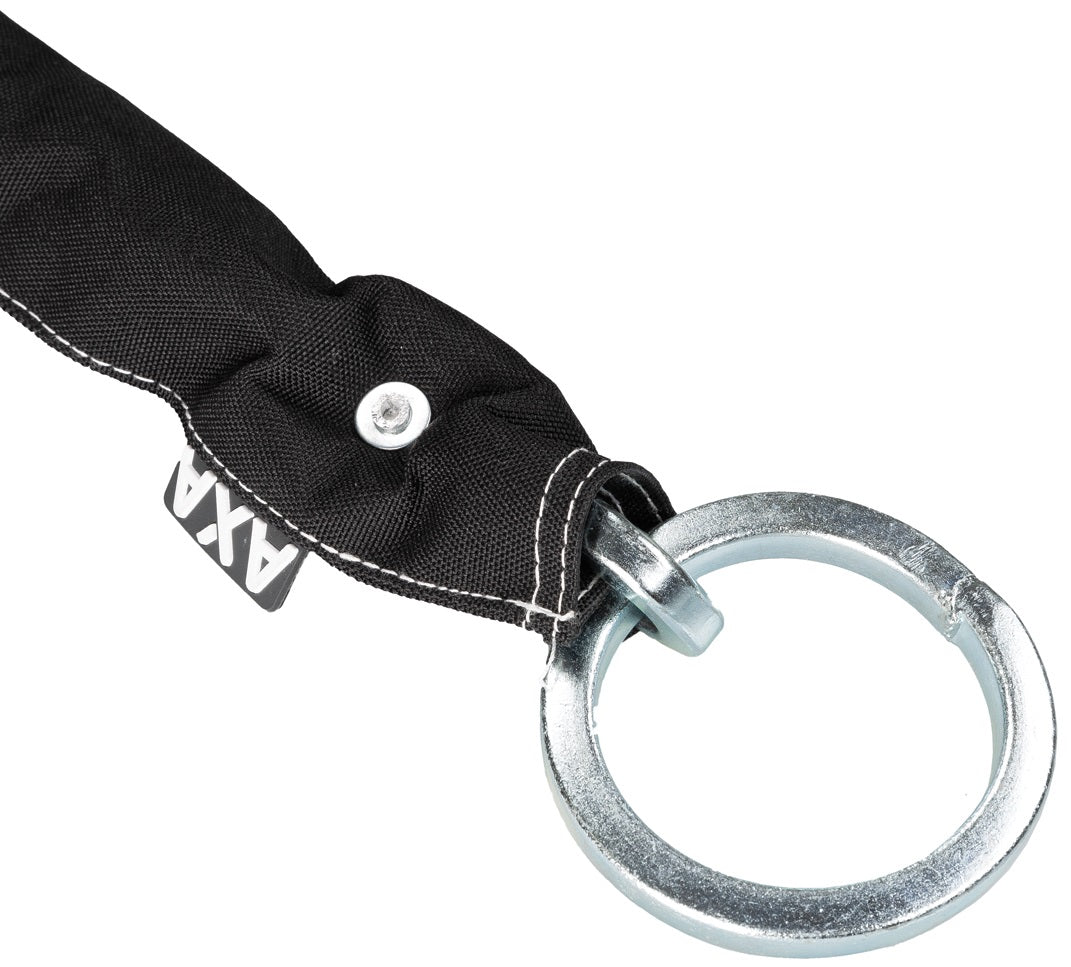 Insteekketting Axa DPI 110/8.5 met canvas hoes - zwart