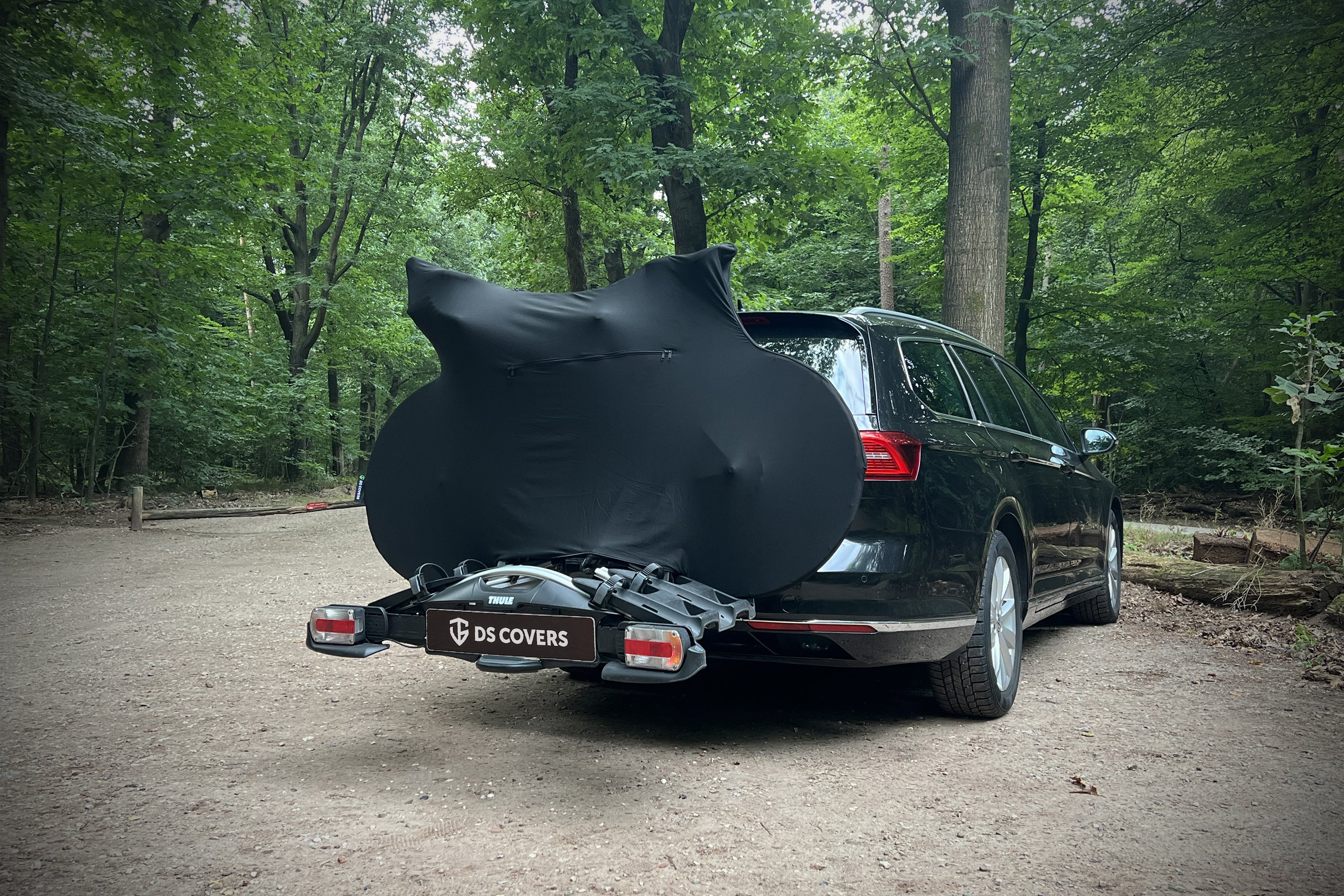 Fietssok DS Covers TRANSPORT - geschikt voor race- of gravelbikes - zwart