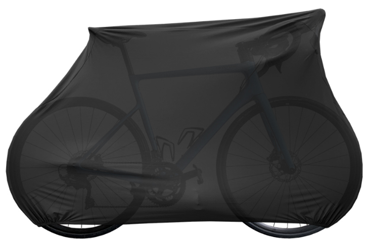 Full fietssok DS Covers Stretch-Fit zwart