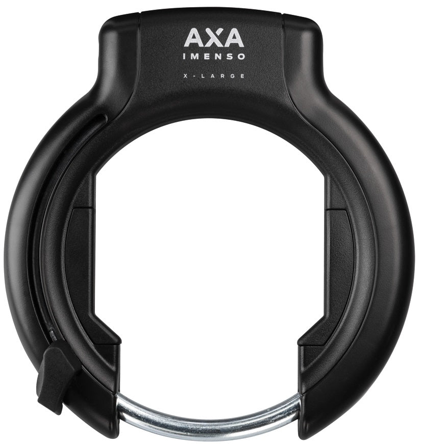 Set Ringslot Axa Imenso XL +insteekketting Axa ULC 130 + zadeltas - zwart