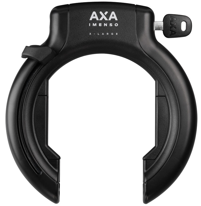 Set Ringslot Axa Imenso XL +insteekketting Axa ULC 130 + zadeltas - zwart