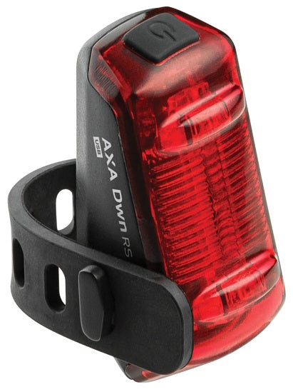 Achterlicht met remlicht Axa Dwn Rear Brake Light 1 Lux USB-C oplaadbaar