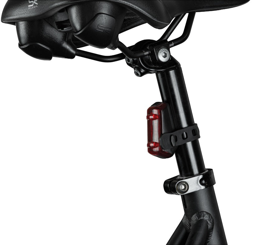 Achterlicht met remlicht Axa Dwn Rear Brake Light 1 Lux USB-C oplaadbaar