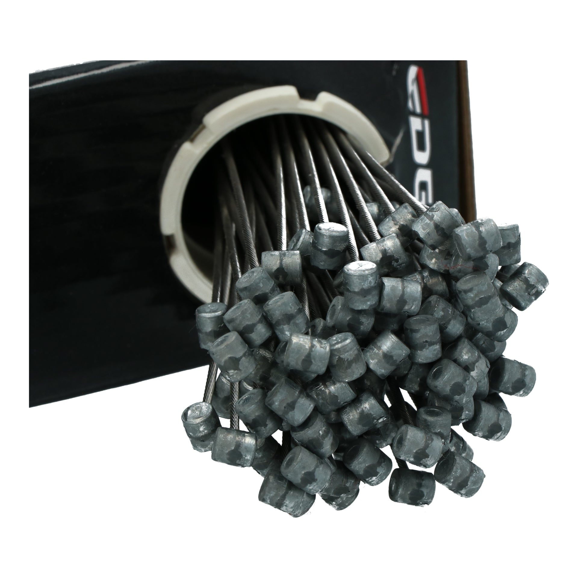 Rem binnenkabel Edge 2250mm RVS1,5mm 1x19 draad RVS - 6 x 7 T-nippel (100 stuks)