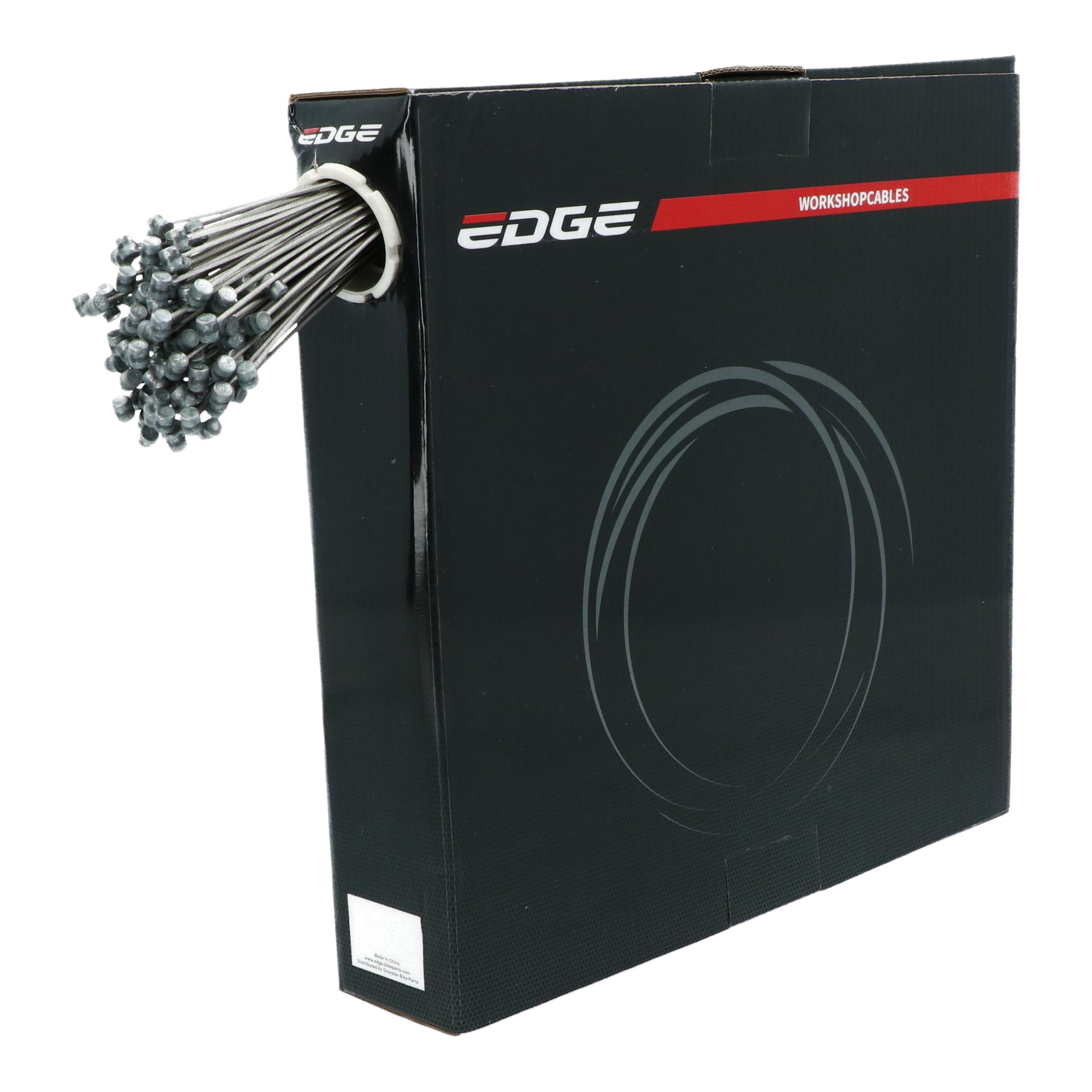 Rem binnenkabel Edge 2250mm RVS1,5mm 1x19 draad RVS - 6 x 7 T-nippel (100 stuks)