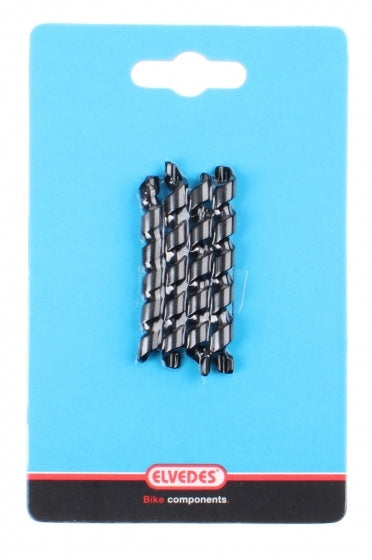 Framebeschermer Elvedes rubber 4.0 - 5.5 mm (4 stuks) - Zwart