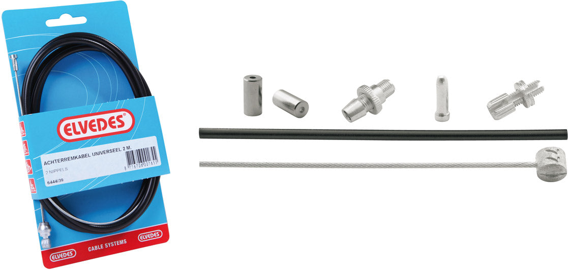 Achterremkabel Elvedes passend op Shimano Nexus Rollerbrake en V-Brake