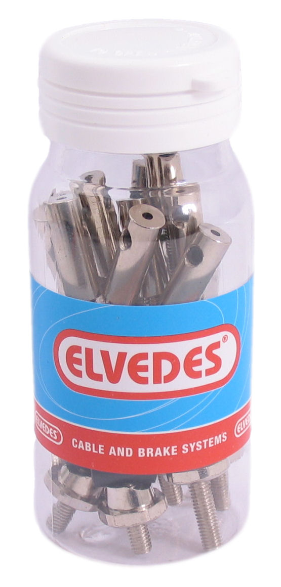 Universele trommelremversteller Elvedes M 4,5 - messing (10 stuks)