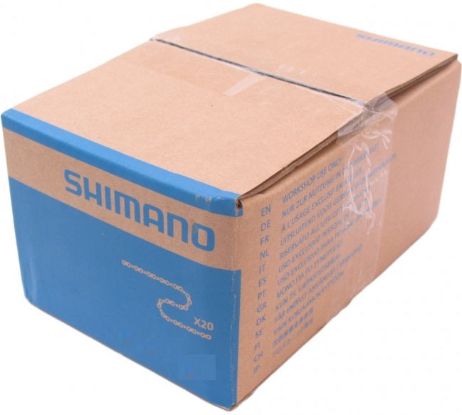 Ketting 9 speed Shimano HG53 Deore/LX/Tiagra met 116 schakels (werkplaatsverpakking à 20 stuks)