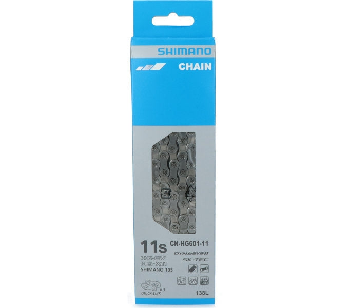 Ketting 11 speed Shimano HG601 105 Race/MTB/E-bike met quick link - 138 schakels