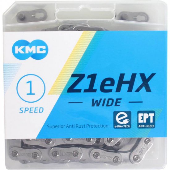 Ketting KMC Z1eHX 1/2" x 1/8" 1S wide -112 schakels