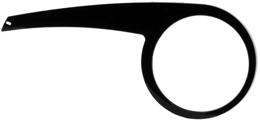 Kettingscherm Axa Wave 48T - zwart (winkelverpakking)