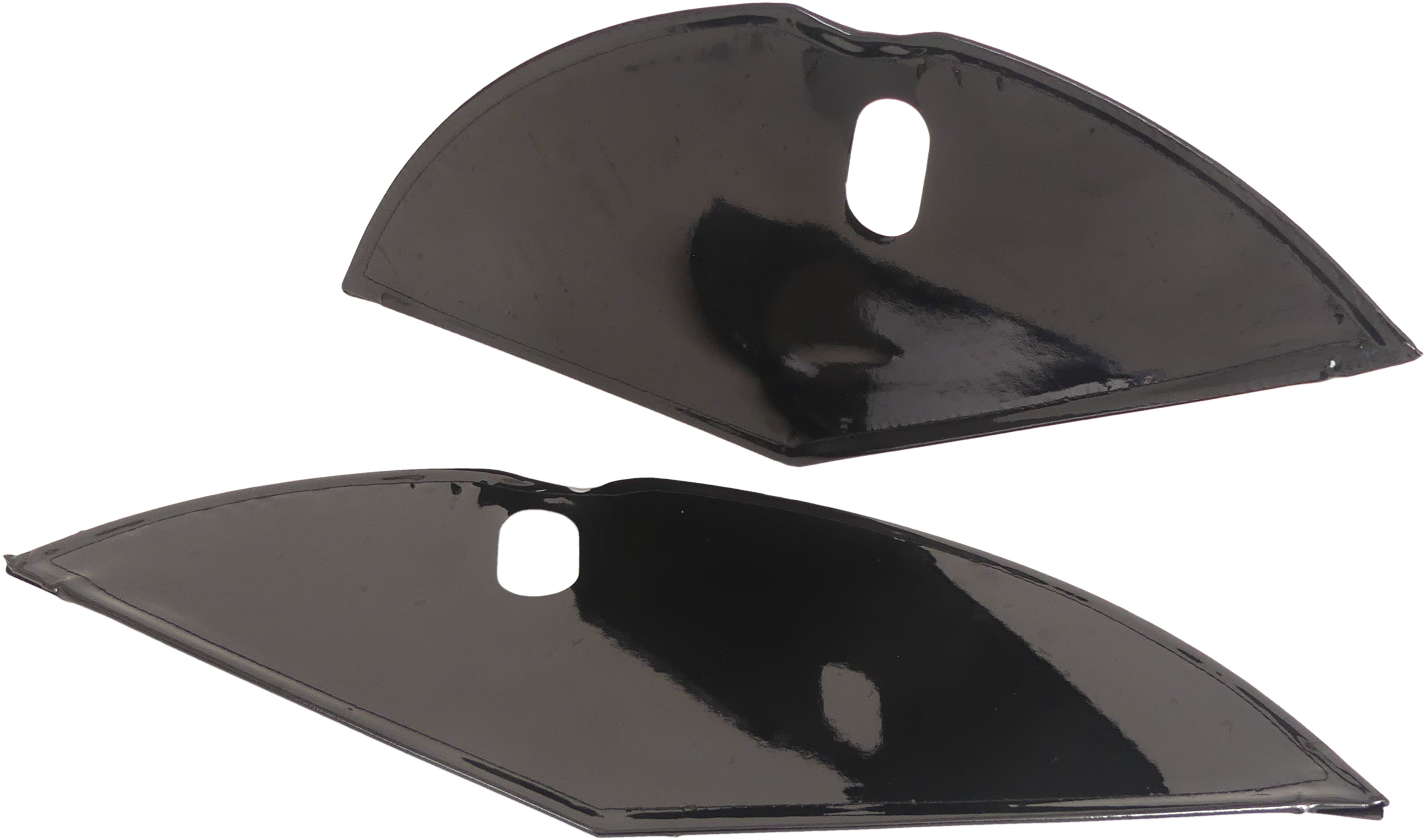 Jasbeschermer 28" Tour Lakdoek - glanzend zwart