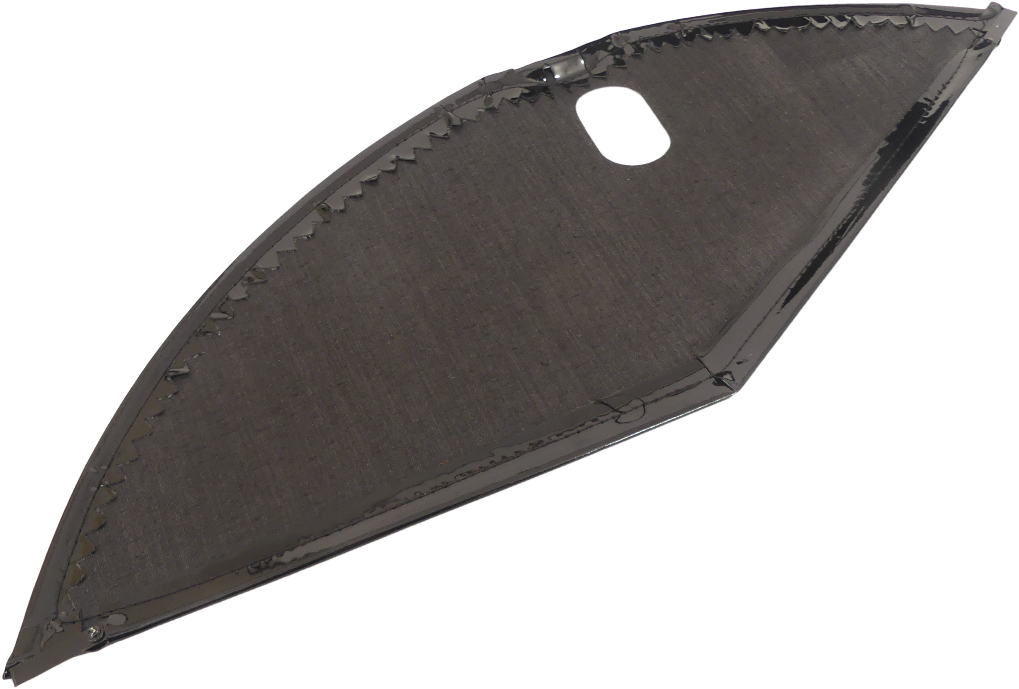 Jasbeschermer 28" Tour Lakdoek - glanzend zwart