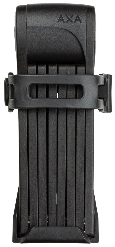 Vouwslot Axa Fold 80 Lite Duo Pack met gelijksluitende sleutels - zwart