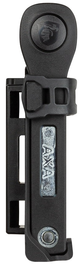 Vouwslot Axa Fold 80 Lite Duo Pack met gelijksluitende sleutels - zwart