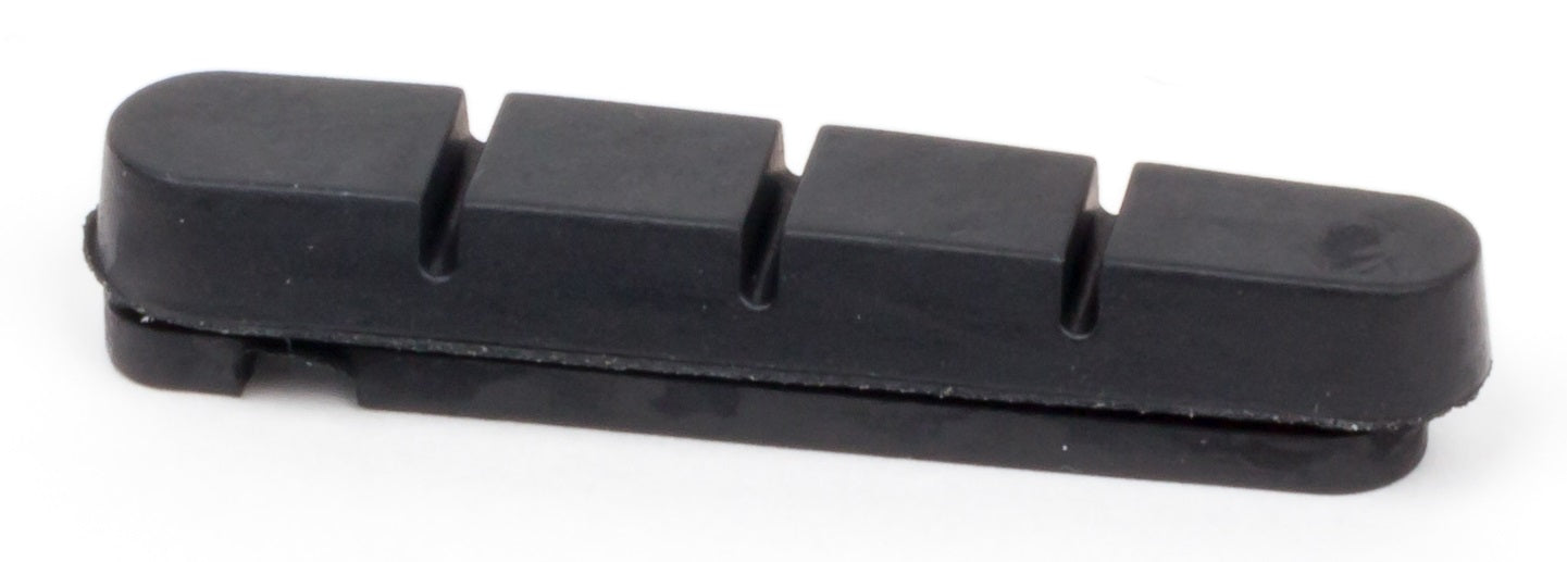 Vervangingspads voor V-brake Elvedes 6810 rubber 55 x 12 mm - zwart (25 paar)