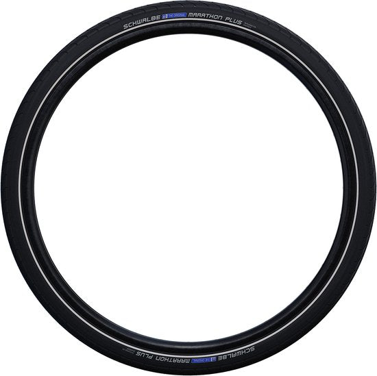 Fiets Buitenband - Schwalbe Buitenband - Marathon Plus - 28 inch x 1.40 - Zwart Reflecterend