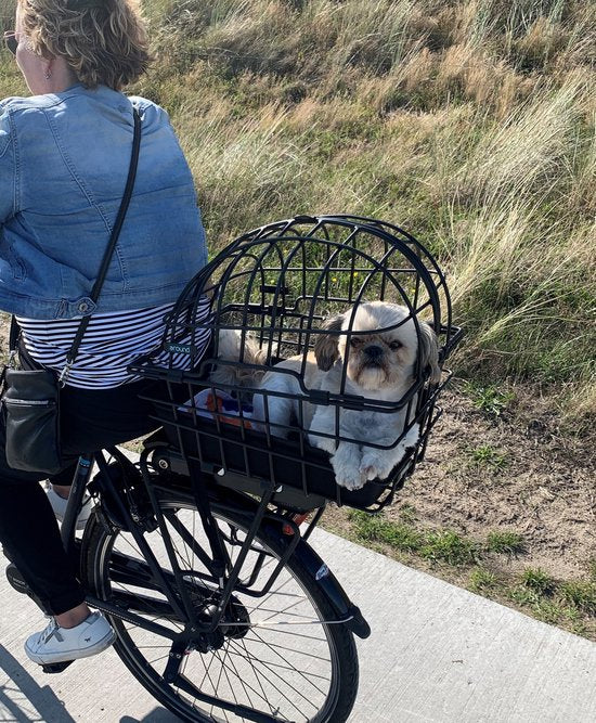 Fiets accesoires - Hondenfietsmand LUNA XL, achterop