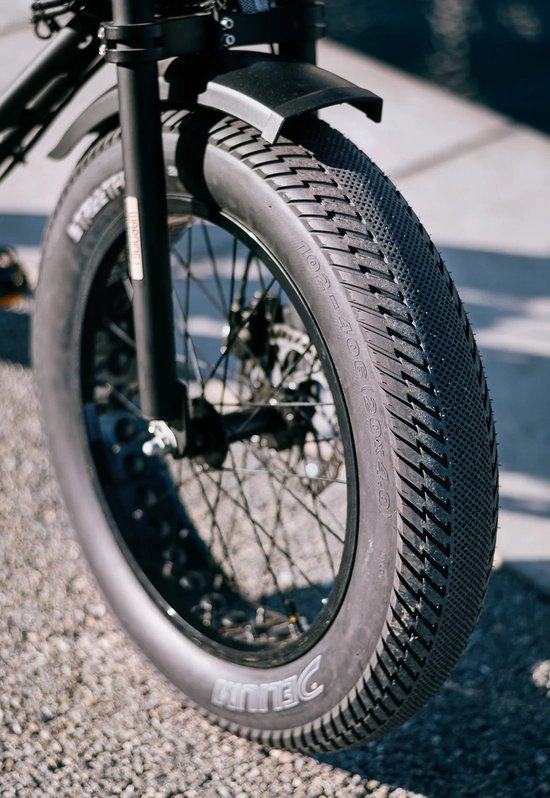 Fatbike Buitenband - Set 2stuks URBAN CITY STREETFIGHTER 20” FatBike Buitenbanden Inclusief Binnenbanden 20 x 4.0 inch ERTRO 100-406 20x4.0 Fat bike banden 20inch - Ouxi – Knaap – Phatfour – Super73 - Zwart