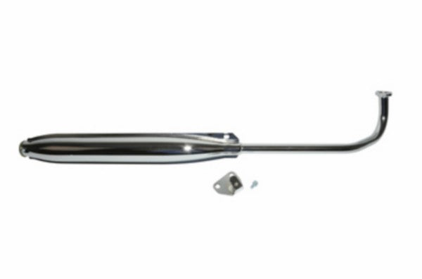 uitlaat tecno standaard model snel euro-2 (made in EU) 22mm chroom a3, Tomos A35