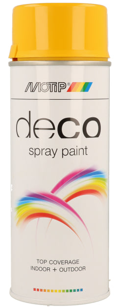 Spuitbus Motip 400ml - mat zwart