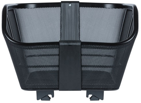 Fietsmand Basil Cento Tech Fiber WSL met bagagedragerbevestiging 21 liter 46 x 34 x 25 cm - solid zwart