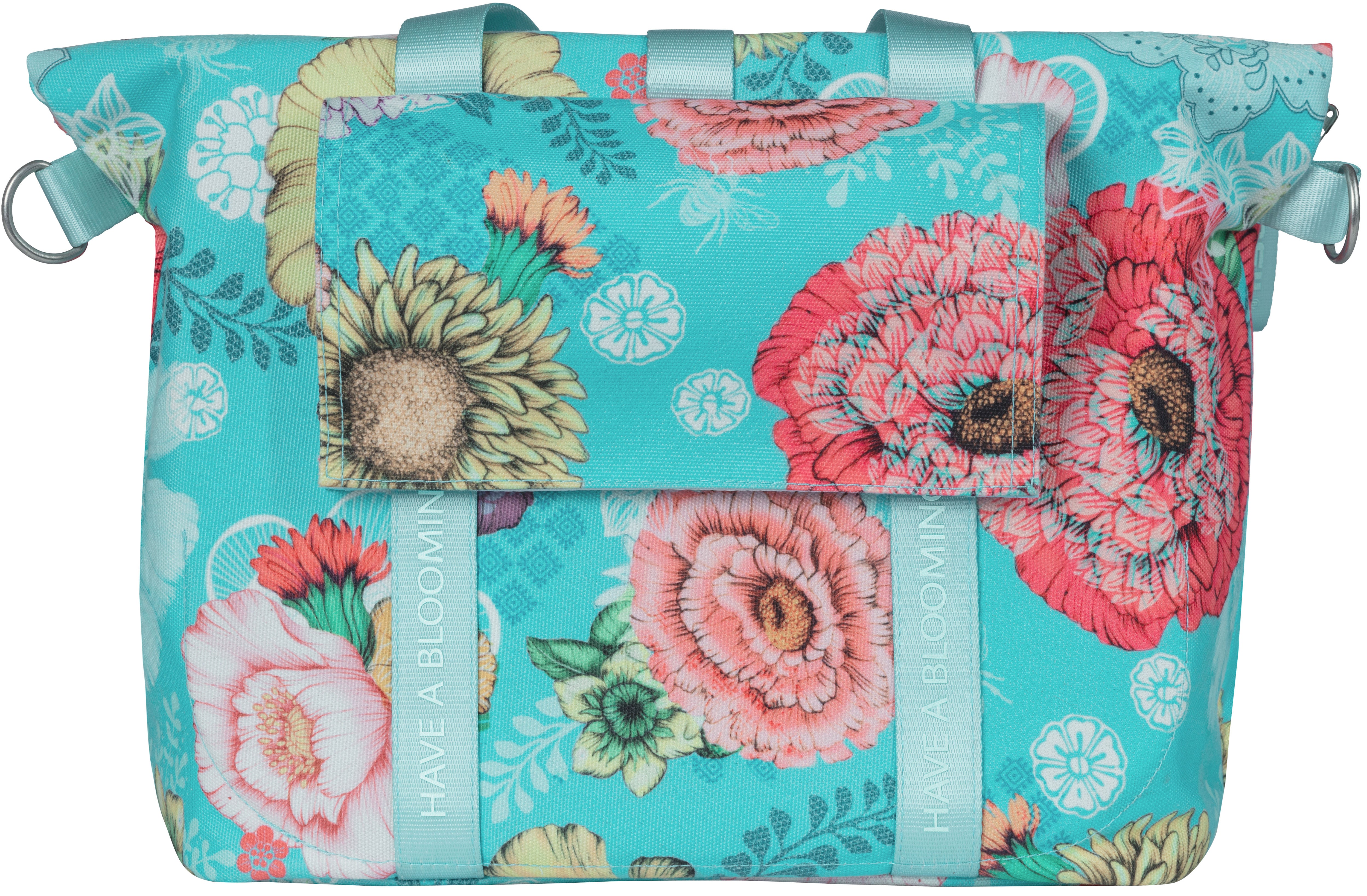 Stuurtas Basil Bloom Field KF-hook 11 liter 29 x 15 x 26 cm - honey yellow