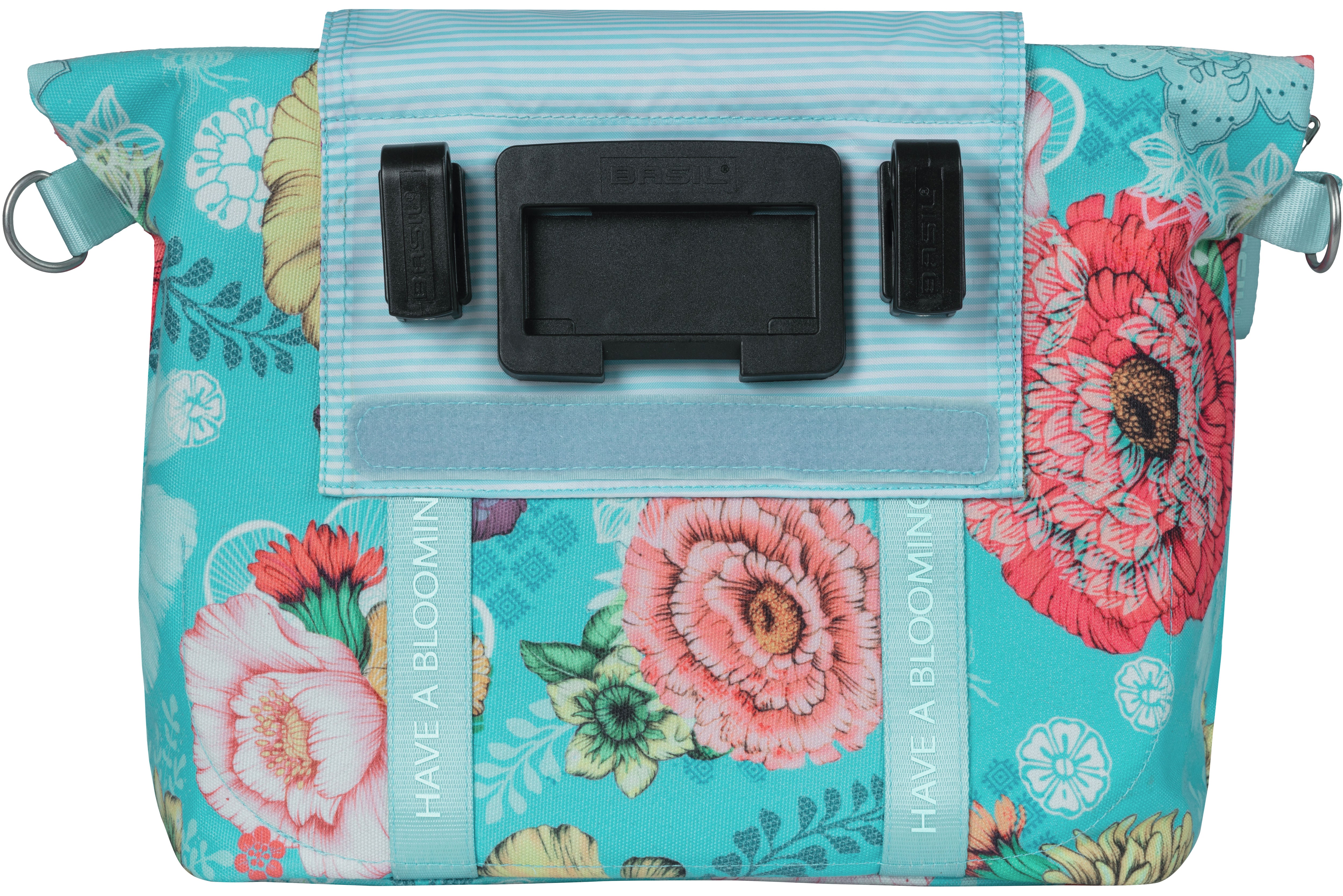 Stuurtas Basil Bloom Field KF-hook 11 liter 29 x 15 x 26 cm - honey yellow