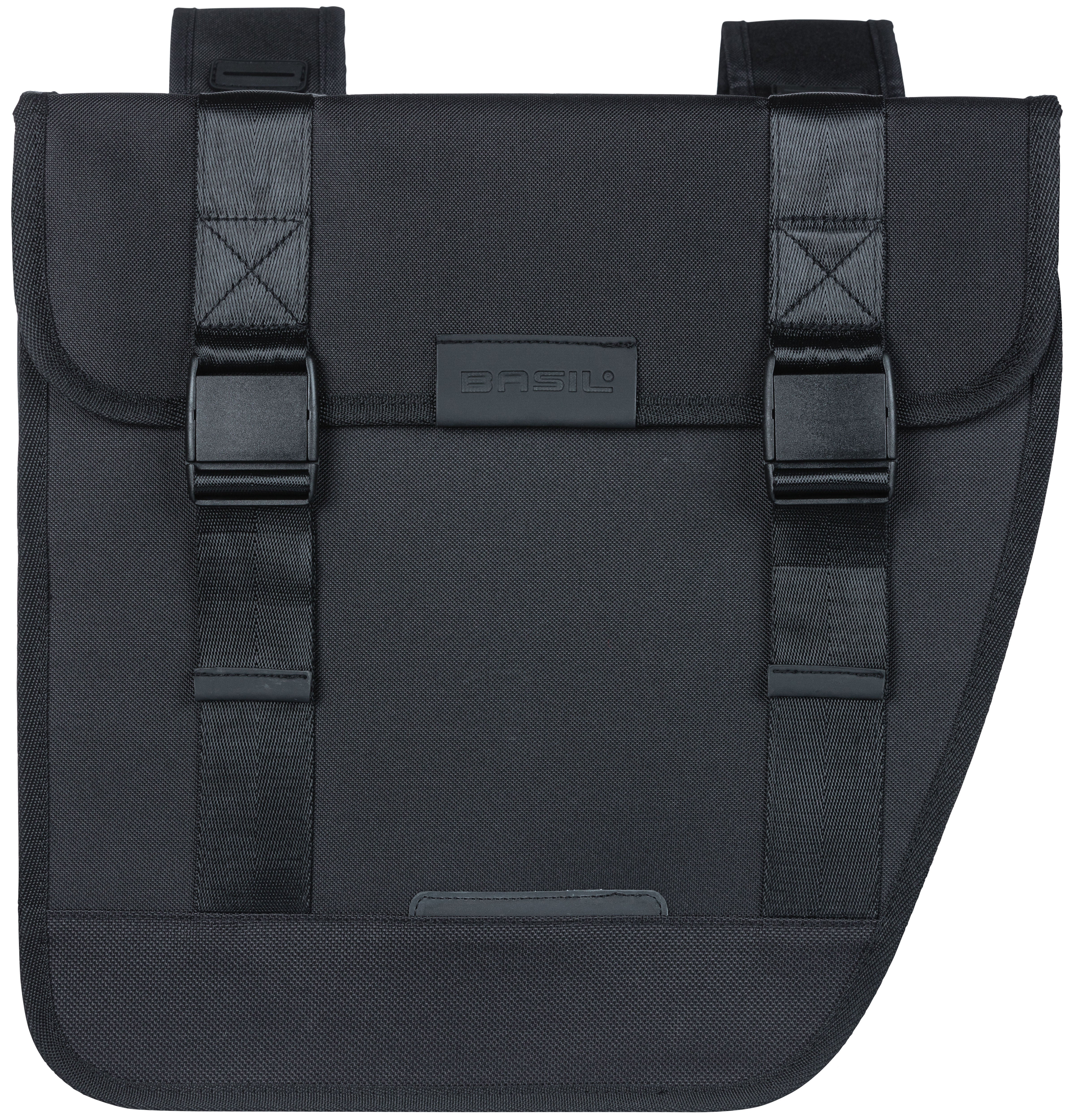 Dubbele fietstas Basil Tour Double 28 liter 34 x 14 x 34 cm - zwart