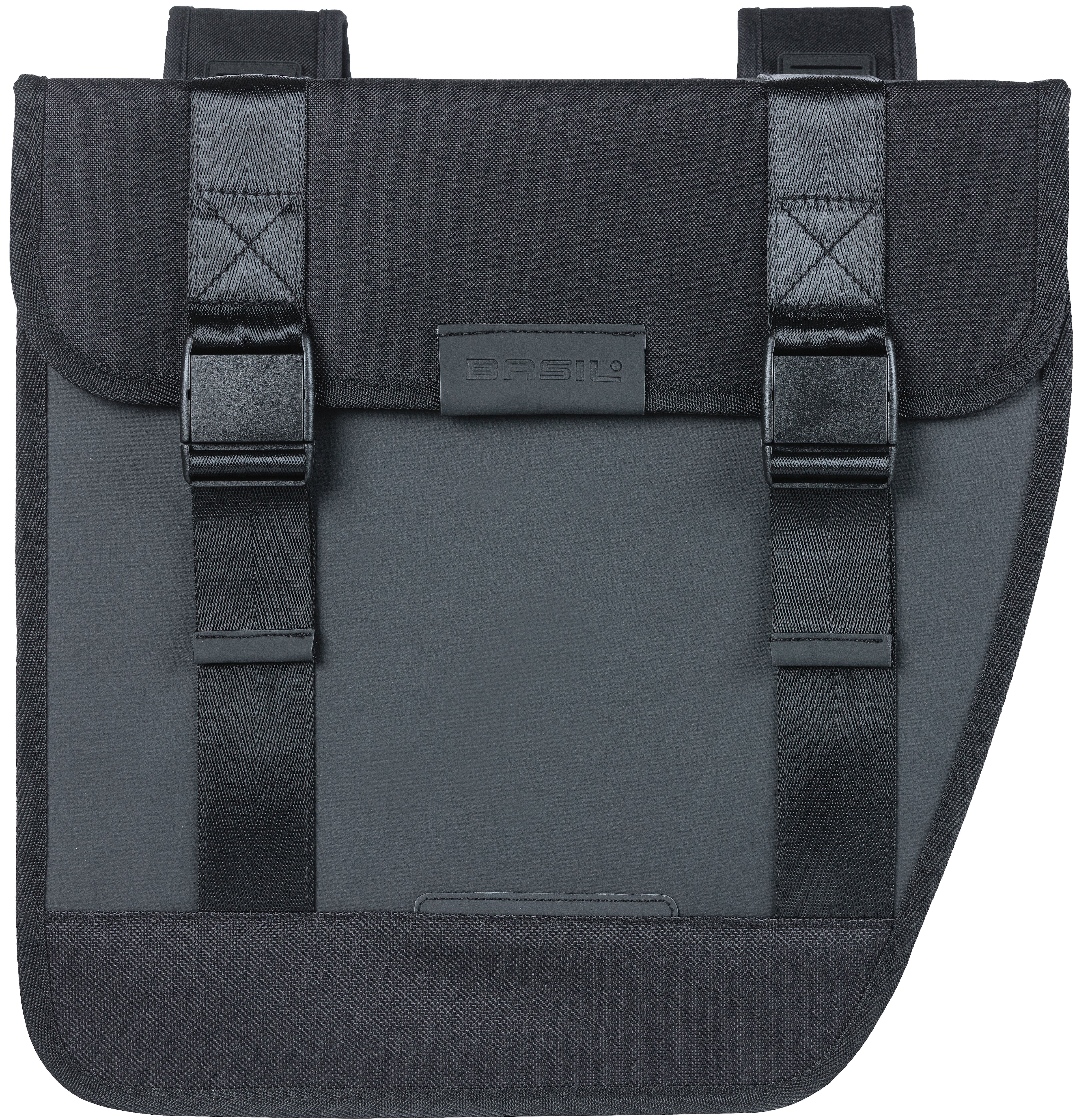 Dubbele fietstas Basil Tour Waterproof 28 liter 34 x 14 x 34 cm - zwart