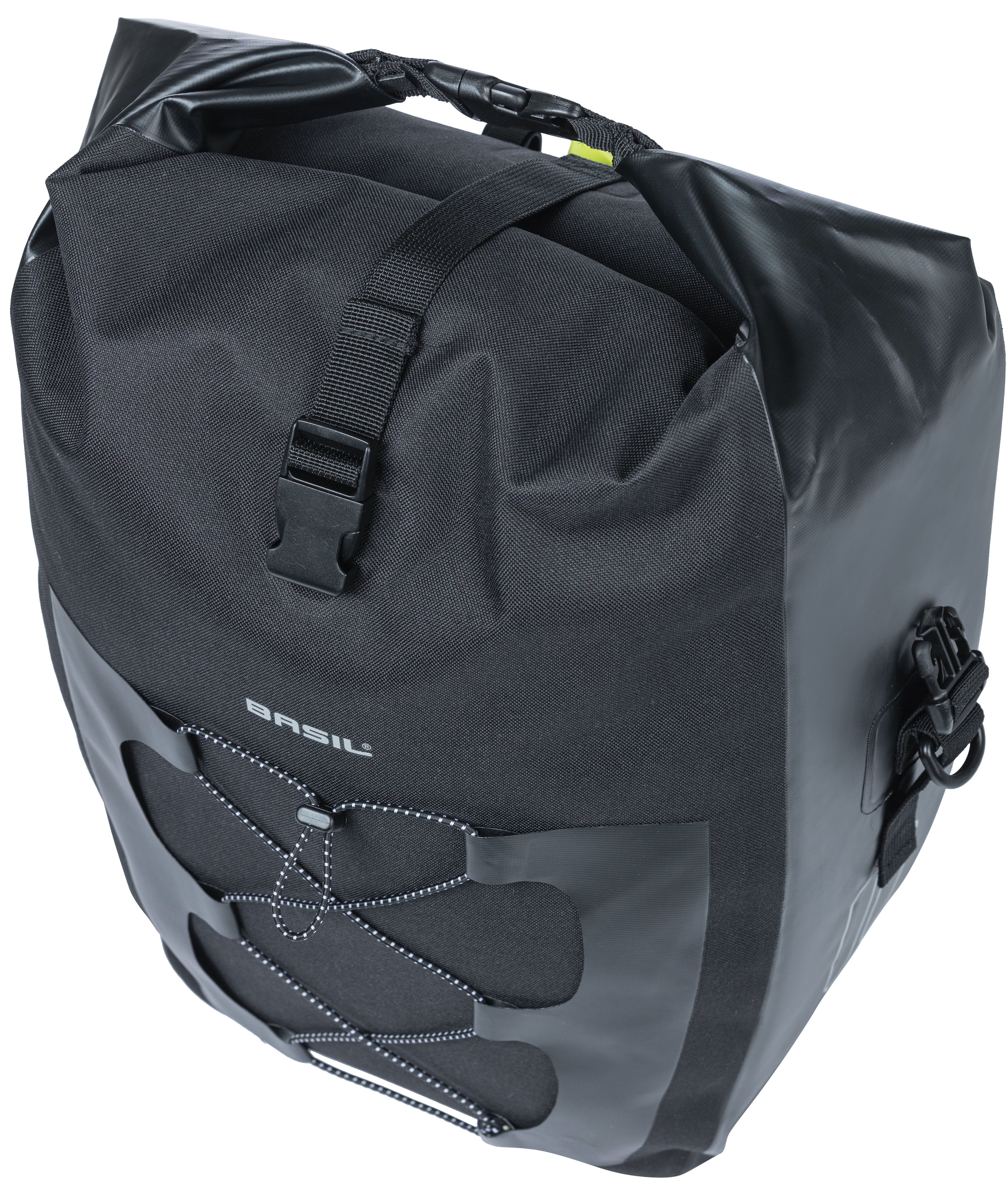 Fietstas Basil Navigator Waterproof 25-31 liter 32 x 15 x 37 cm - zwart