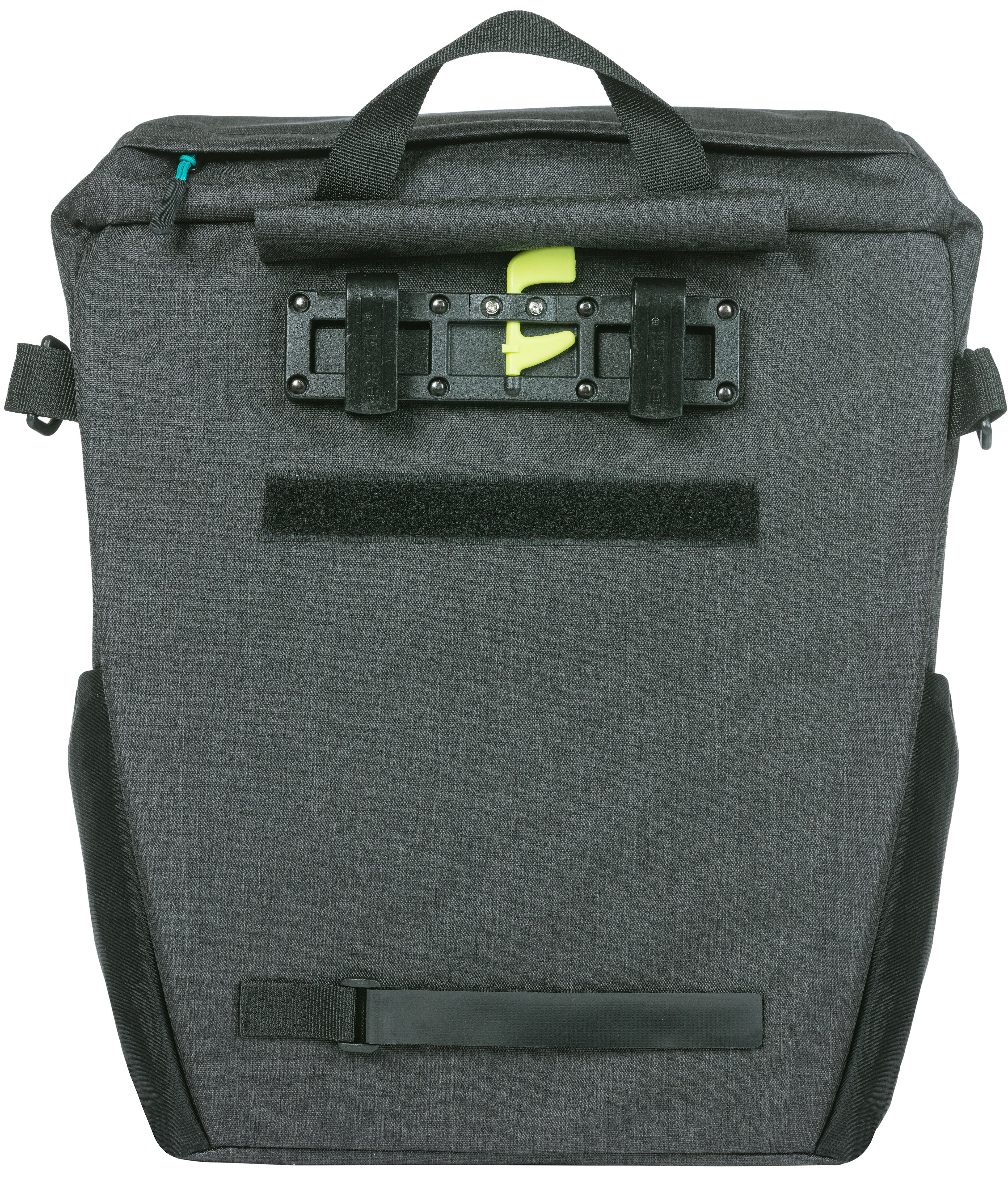 Fietstas Basil Discovery 365D L 20 liter 30 x 17 x 36 cm - zwart melee