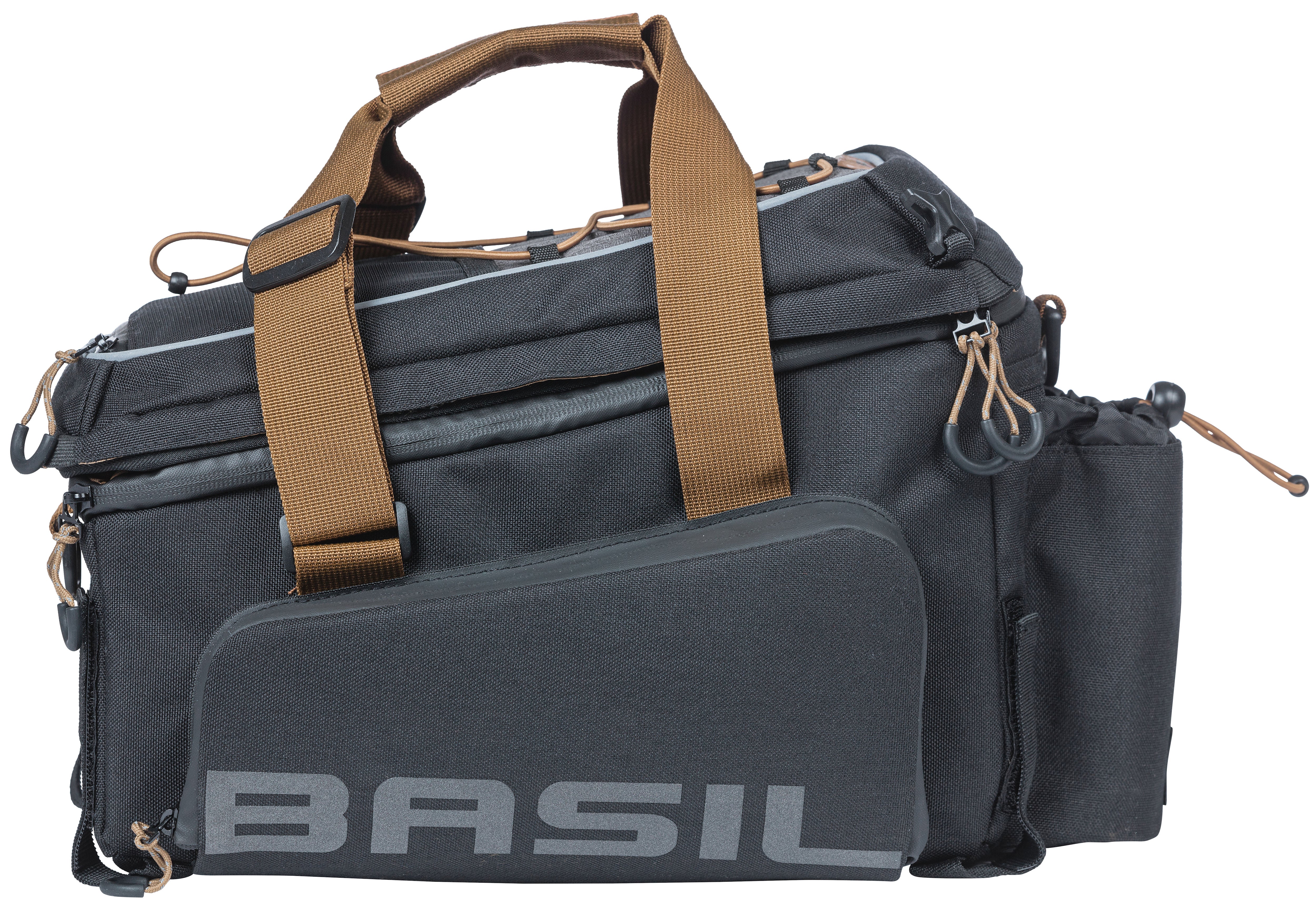 Bagagedragertas Basil Miles XL Pro 9-36 liter 31 x 23 x 20 cm - black slate