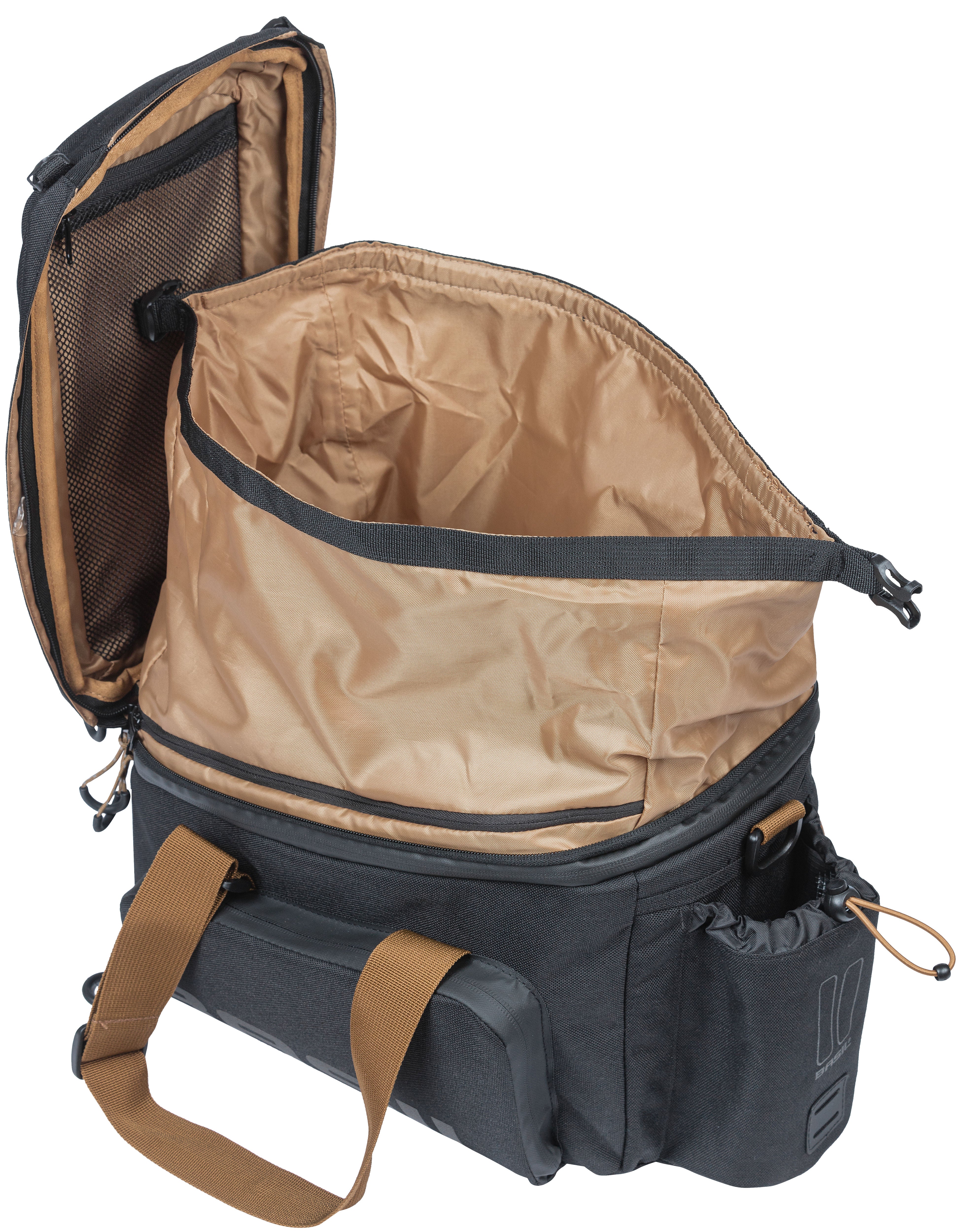 Bagagedragertas Basil Miles XL Pro 9-36 liter 31 x 23 x 20 cm - black slate