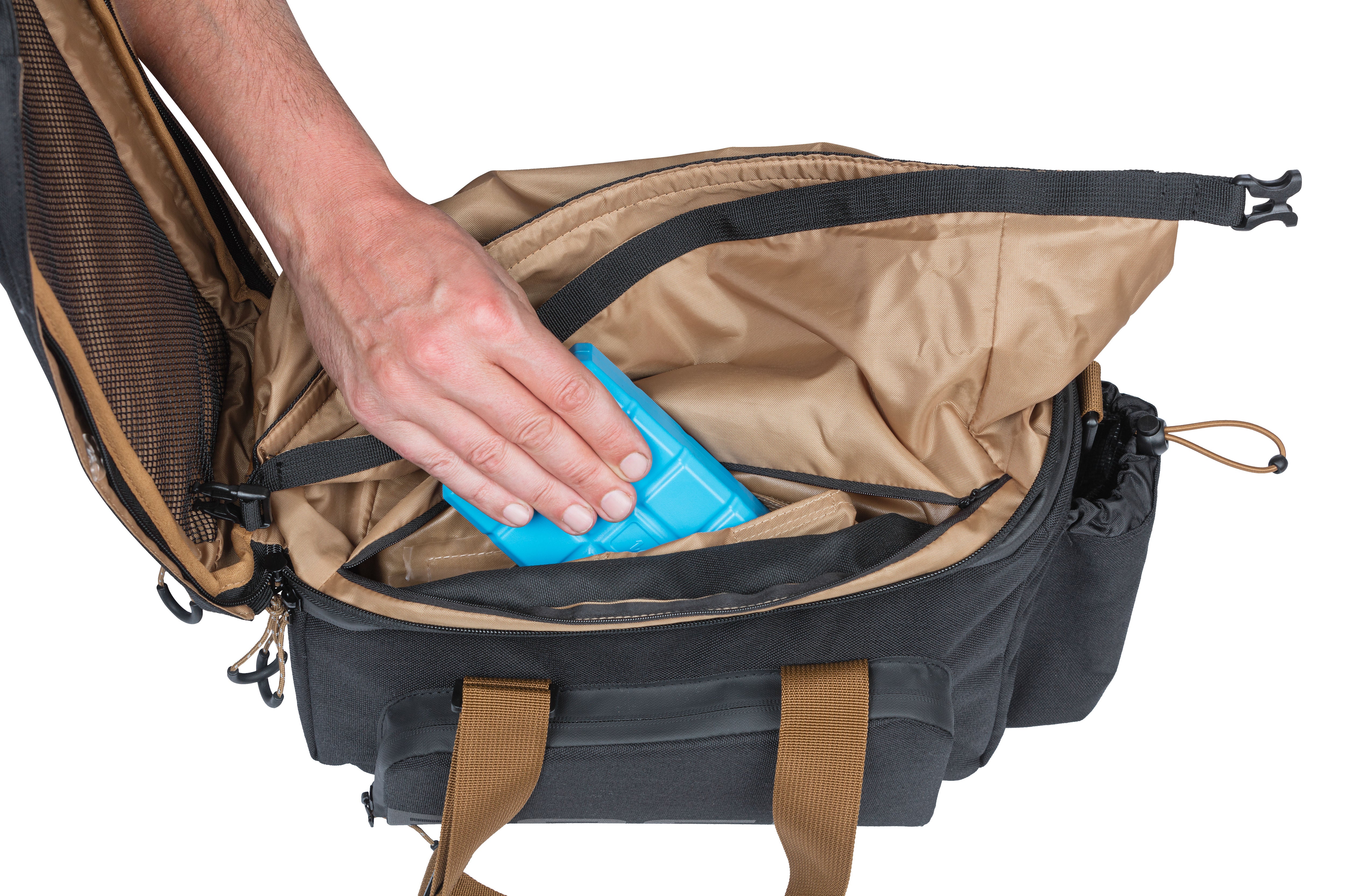 Bagagedragertas Basil Miles XL Pro 9-36 liter 31 x 23 x 20 cm - black slate