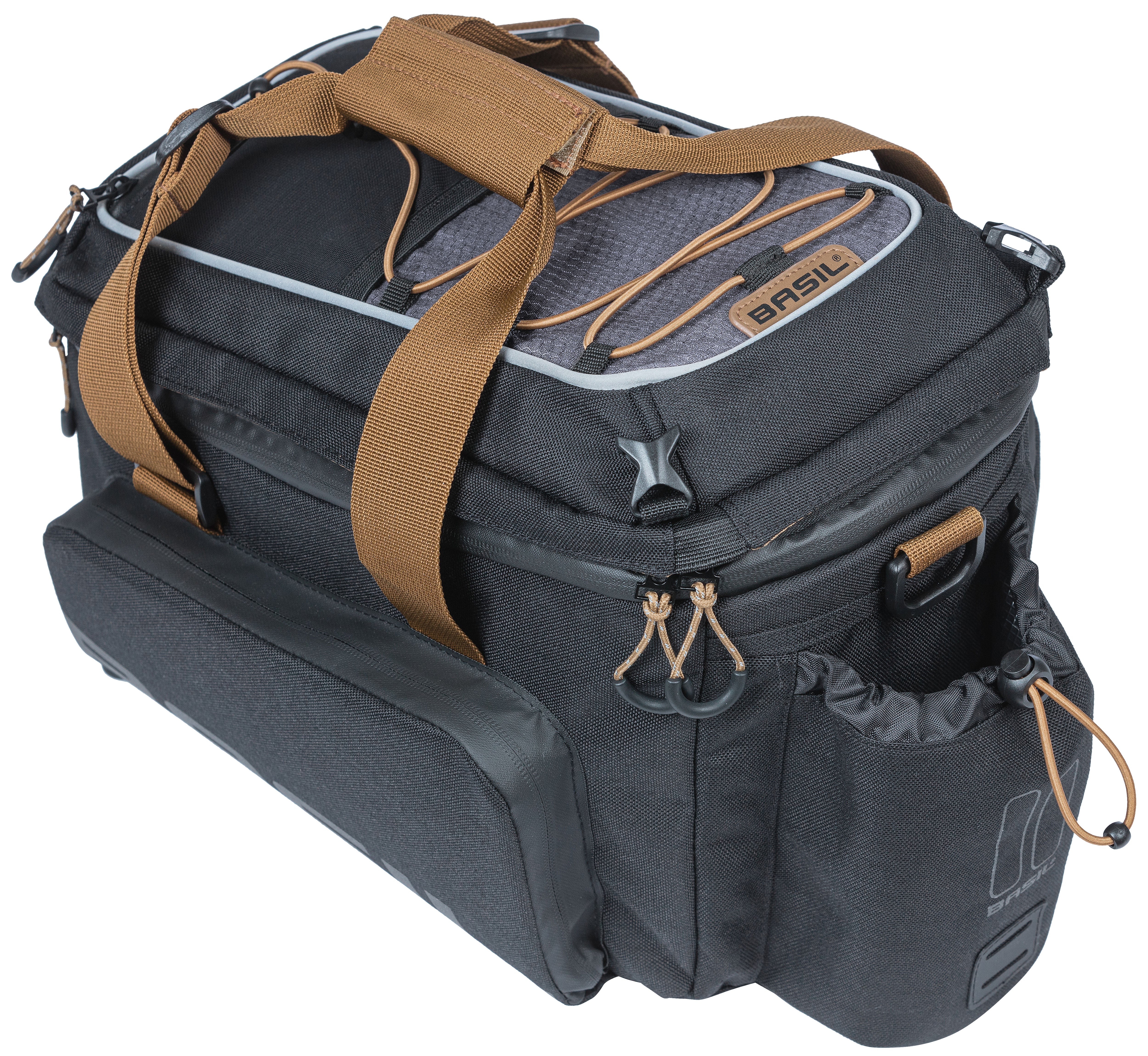 Bagagedragertas Basil Miles XL Pro 9-36 liter 31 x 23 x 20 cm - black slate