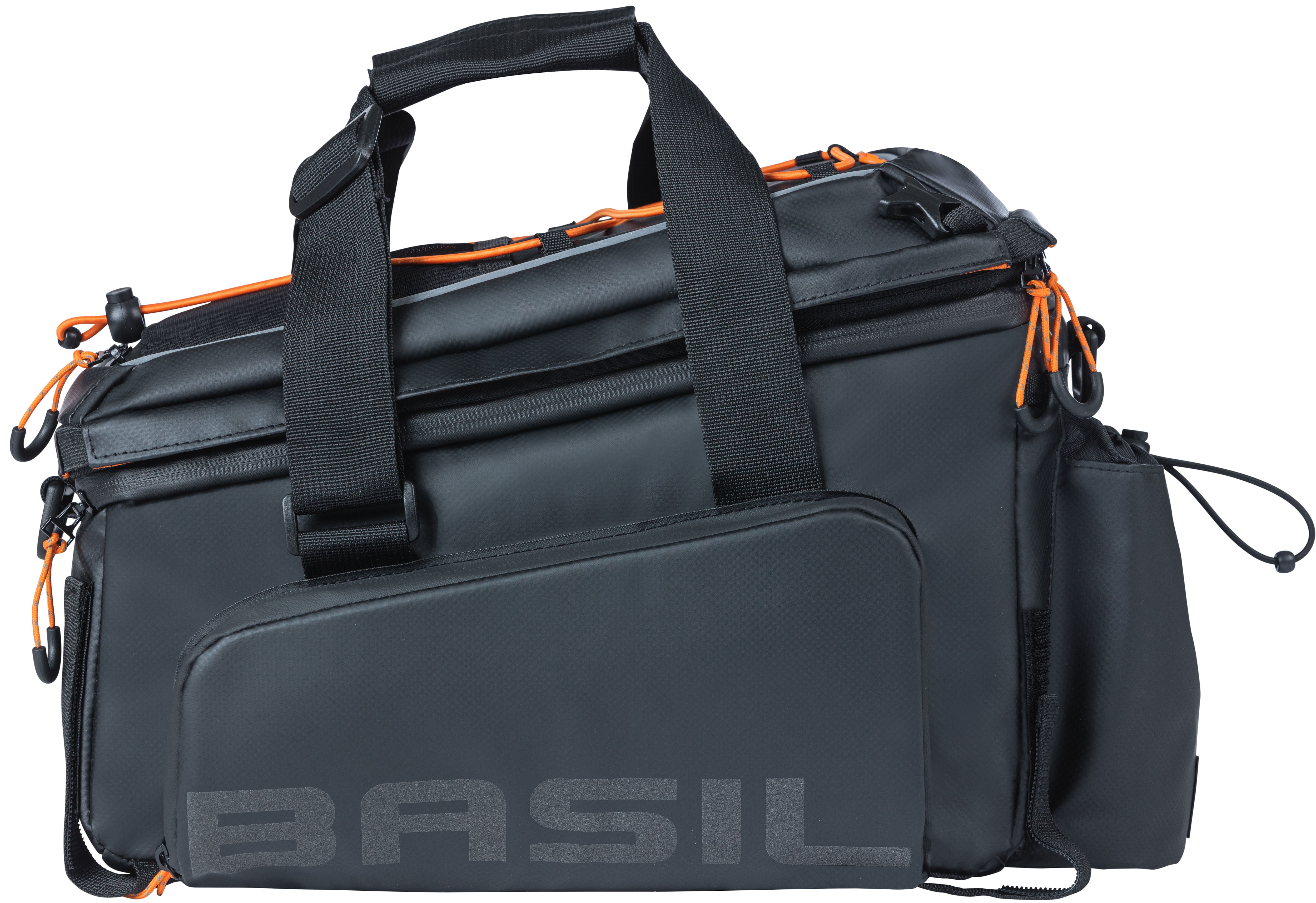 Bagagedragertas Basil Miles Tarpaulin XL Pro 9-36 liter 31 x 23 x 20 cm - black orange