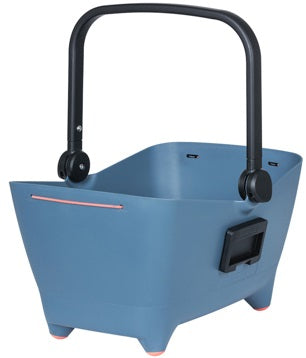 Hondenfietsmand Basil Buddy KF - voorop - 45 x 32 x 22 cm - faded denim