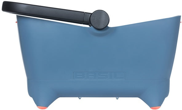 Hondenfietsmand Basil Buddy KF - voorop - 45 x 32 x 22 cm - faded denim