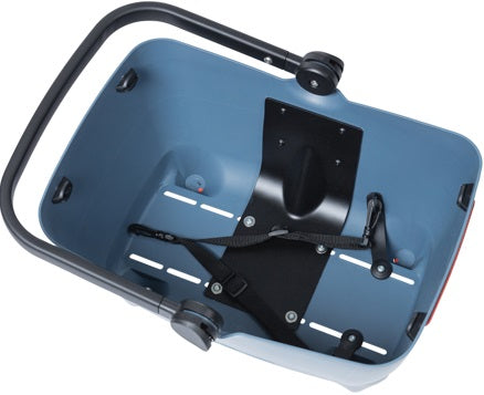 Hondenfietsmand Basil Buddy KF - voorop - 45 x 32 x 22 cm - faded denim