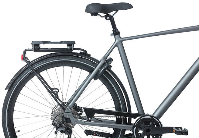 MIK Pannier bag tubes Basil voor MIK bagagedragerplaat - zwart (2 stuks)