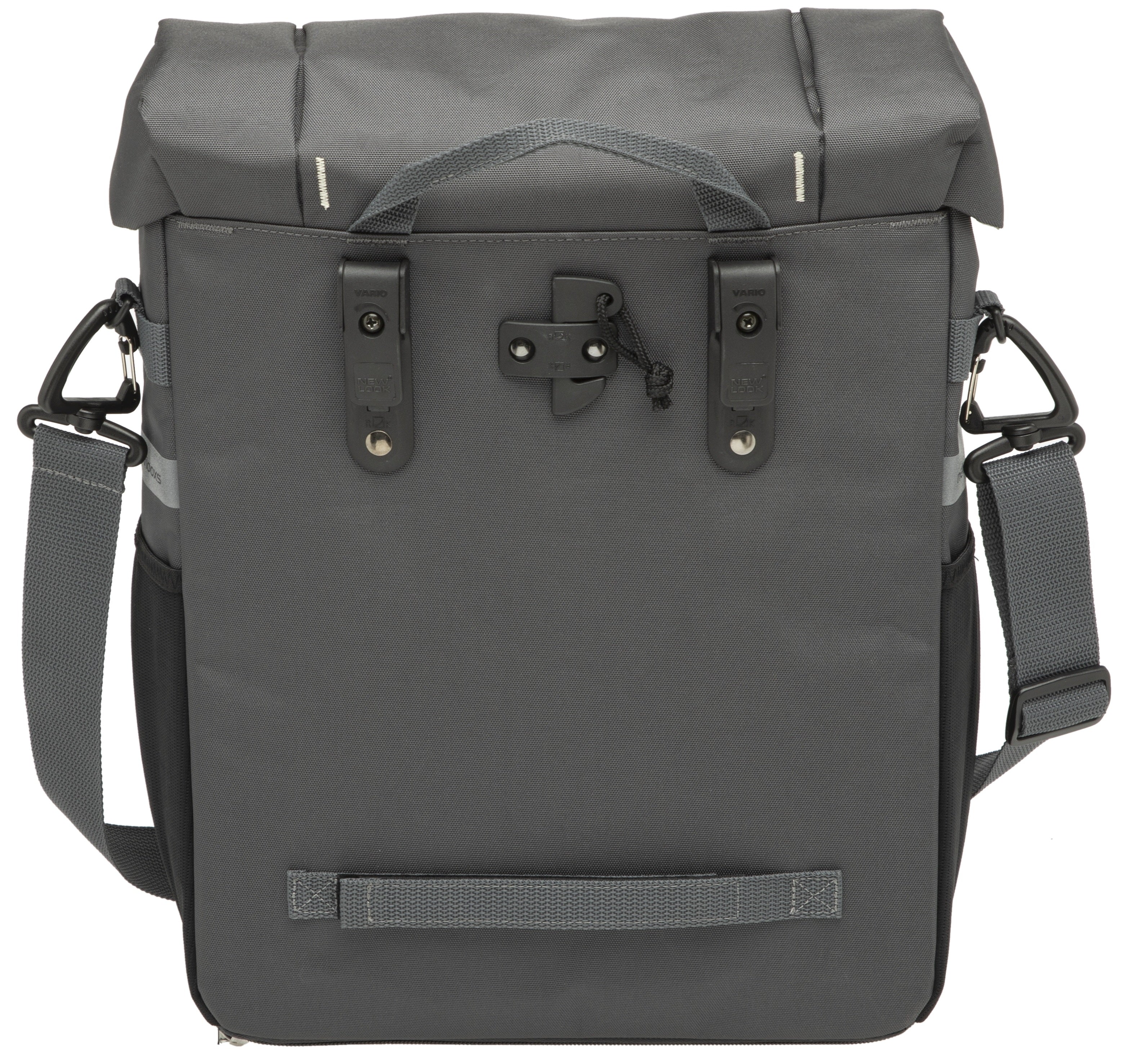 Enkele fietstas New Looxs Vigo Single 18,5 liter 31 x 15 x 40 cm - grijs