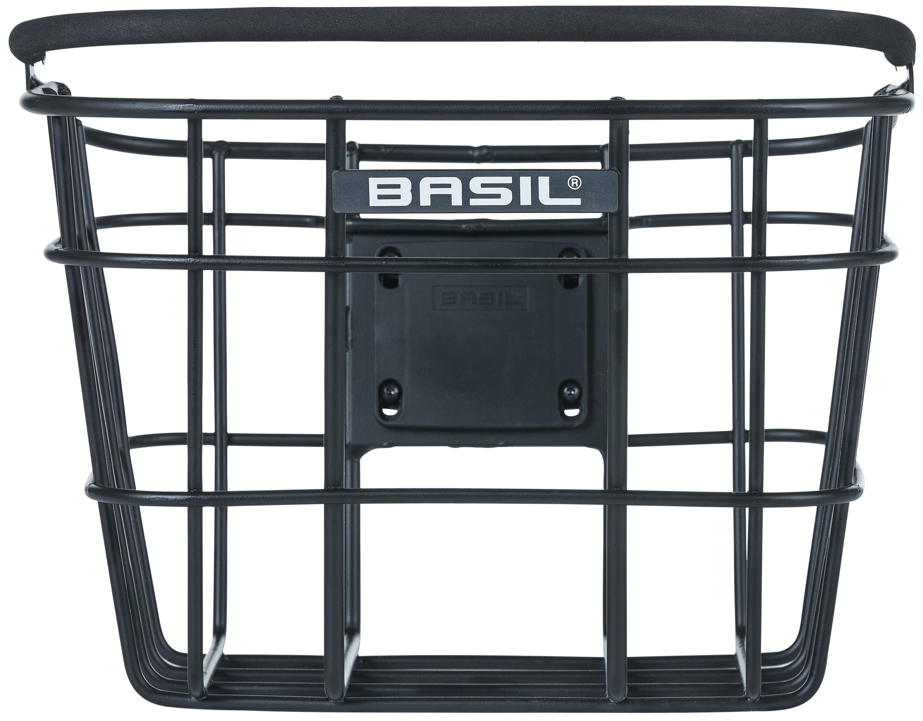 Fietsmand Basil Bremen Alu KF 28 x 37 x 26 cm - zwart