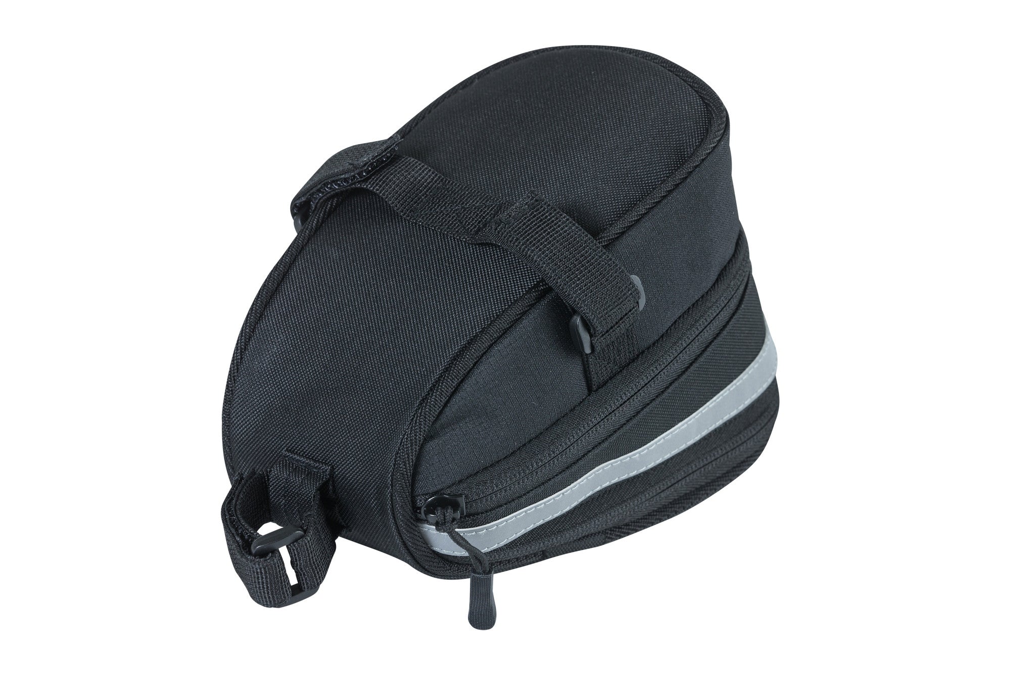 Zadeltas Basil Mada 1 liter 19 x 11 x 13 cm - zwart