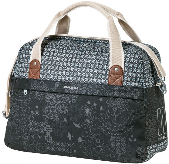 Fietstas Basil Bohème Carry All Bag 18 liter 44 x 17 x 31 cm - zwart